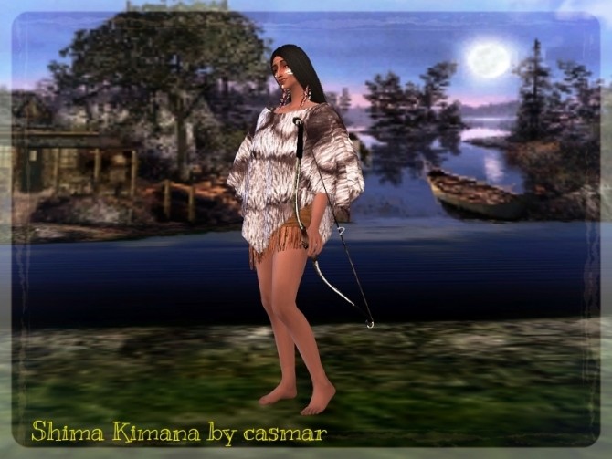 Sims 4 SHIMA KIMANA at Casmar Sims4