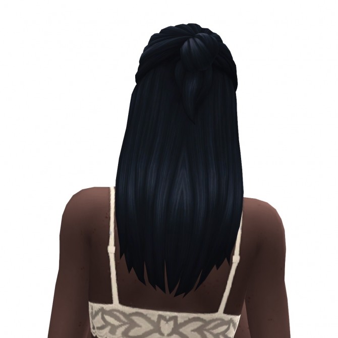 Sims 4 Alli Hair by dogsill at Mod The Sims