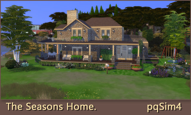 Sims 4 The Seasons Home at pqSims4