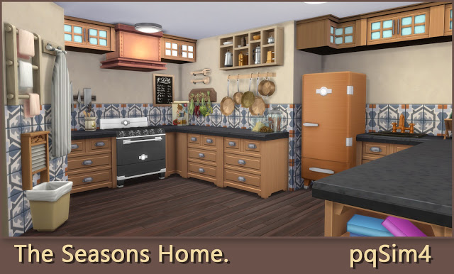 Sims 4 The Seasons Home at pqSims4