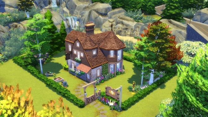 Sims 4 Old Vet Residence No CC by Chaosking at Mod The Sims