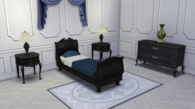 Sims 4 Colonial Bedroom from TS3 by TheJim07 at Mod The Sims
