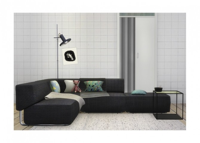 Sims 4 Rows living room at Slox