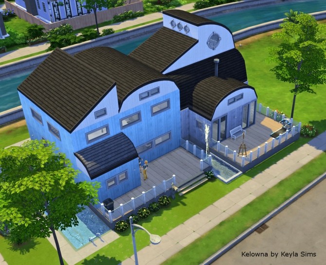 Sims 4 Kelowna house at Keyla Sims