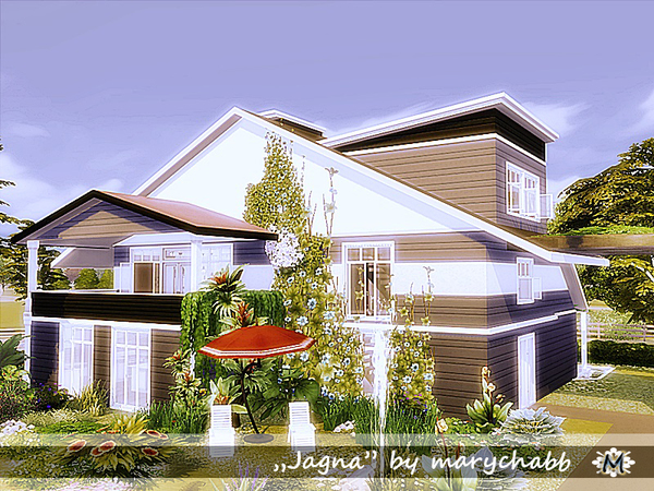 Sims 4 Jagna house by marychabb at TSR