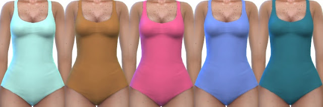 Sims 4 Basegame Swimsuits Uni Part 1 at Annett’s Sims 4 Welt
