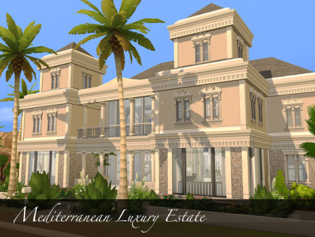 Mediterranean Luxury Estate by pinoe at TSR