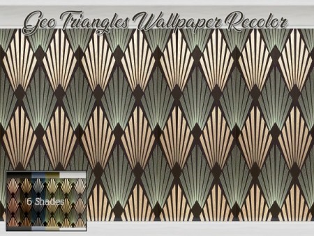 Geo Triangles Wallpaper Recolor by Beatrice_e at TSR