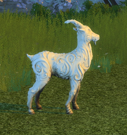 Sims 4 Year of the Goat Decoration by BigUglyHag at SimsWorkshop