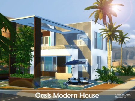 Oasis Modern House No cc by Runaring at TSR