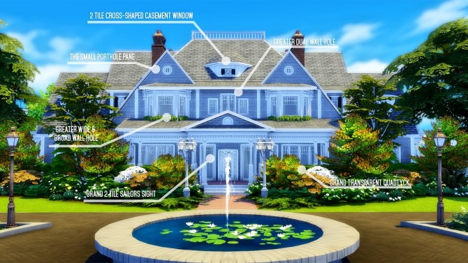 Sims 4 Cats & Dogs Build Mode Expanded 55 Fixed, New Doors, Arches, and Windows at Simsational Designs