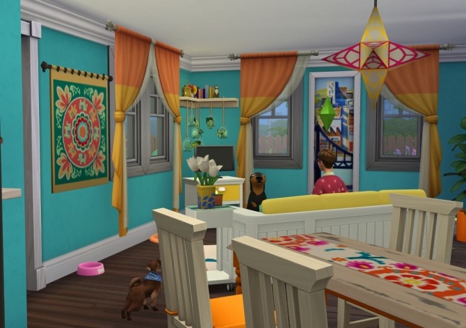 Sims 4 Plants and Pooches home by justJones at Mod The Sims