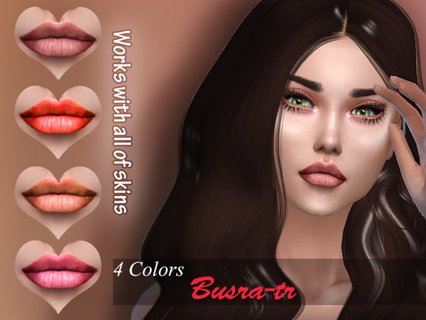Sims 4 LIPMIX by busra tr at TSR