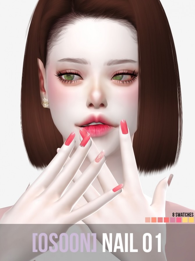 Sims 4 Nails 01 at Osoon