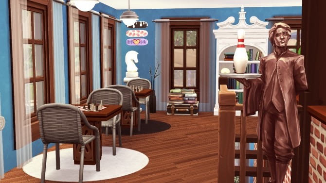 Sims 4 Blue Skies Coffee at Jenba Sims
