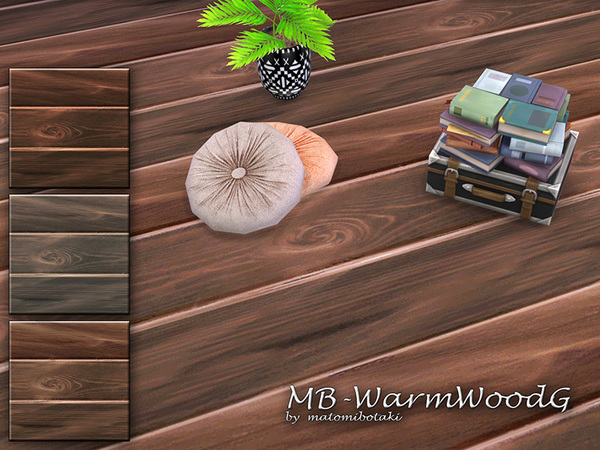 Sims 4 MB Warm Wood G by matomibotaki at TSR