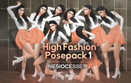 HIGH FASHION POSEPACK #01 at Nesiocesse78