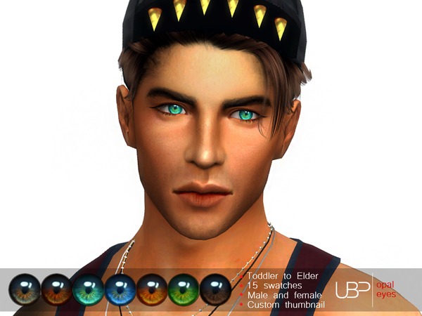 Sims 4 Opal eyes by Urielbeaupre at TSR