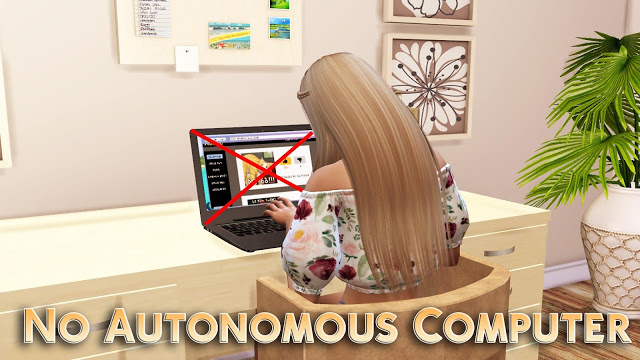 Sims 4 No Autonomous Computer at MSQ Sims