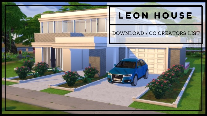 Sims 4 Leon House at Dinha Gamer