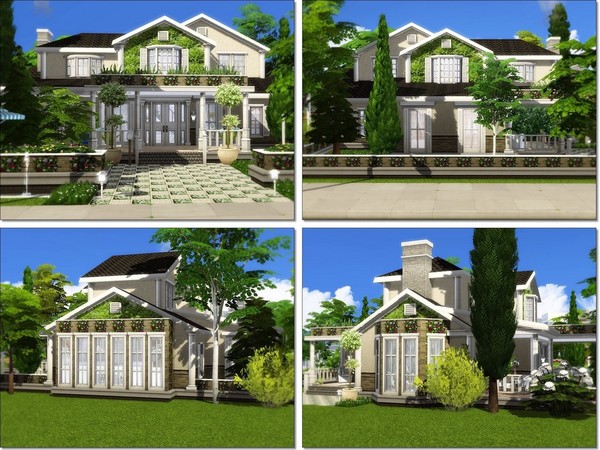 Sims 4 Xandra house by MychQQQ at TSR