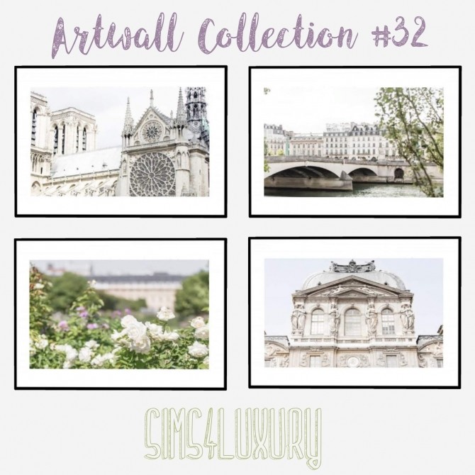 Sims 4 Artwall Collection #32 at Sims4 Luxury