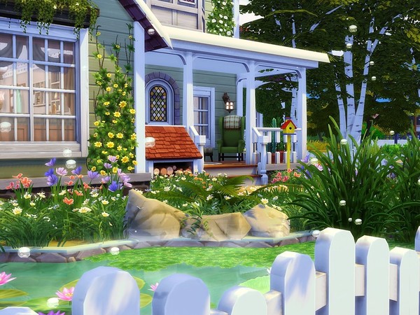 Sims 4 Brindleton Cottage by MychQQQ at TSR