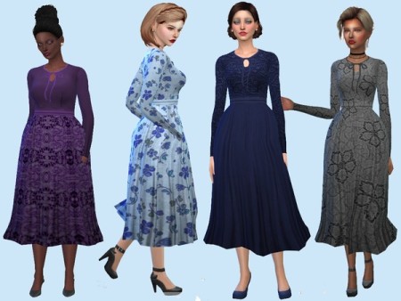 Prim and Proper retexture of SLYD dress by Jasmine146 at TSR