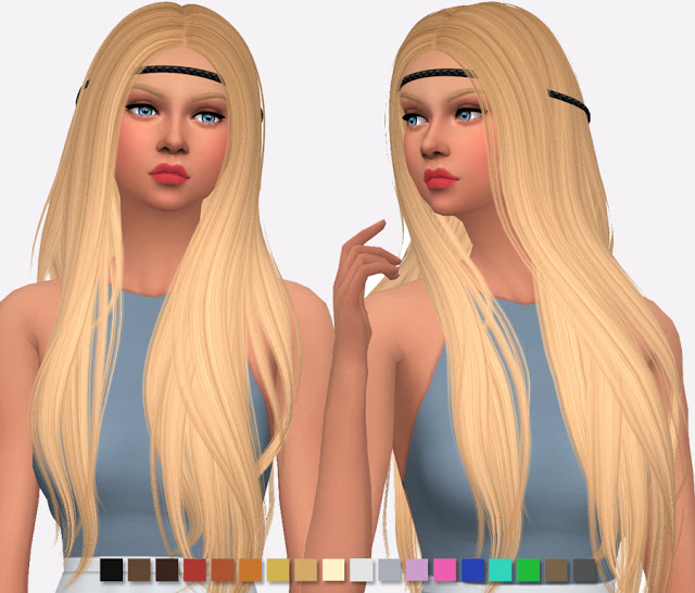 Sims 4 Nightcrawler Sunny Hair Re Texture at Simlish Designs