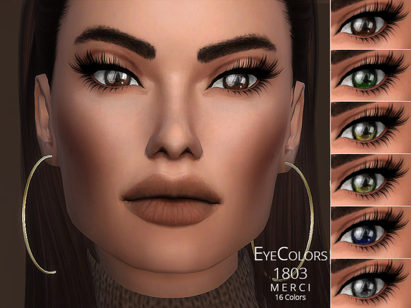 Sims 4 Eyecolors 1803 by Merci at TSR