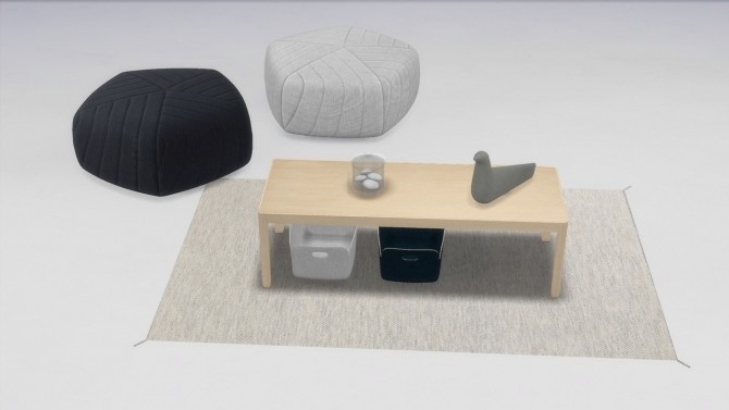Sims 4 Workshop Coffee Table at Meinkatz Creations