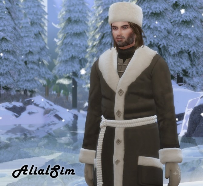 Sims 4 Winter Costume Coat at Alial Sim