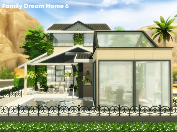 Sims 4 Family Dream Home 6 by Pralinesims at TSR