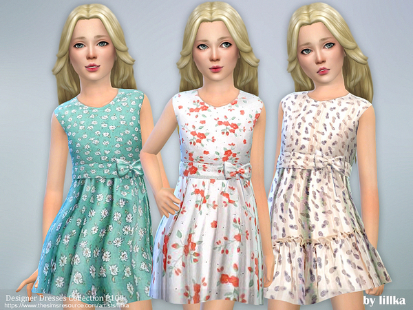 Sims 4 Designer Dresses Collection P109 by lillka at TSR