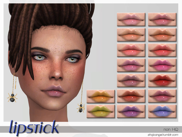 Sims 4 Lips Set 35 by ShojoAngel at TSR