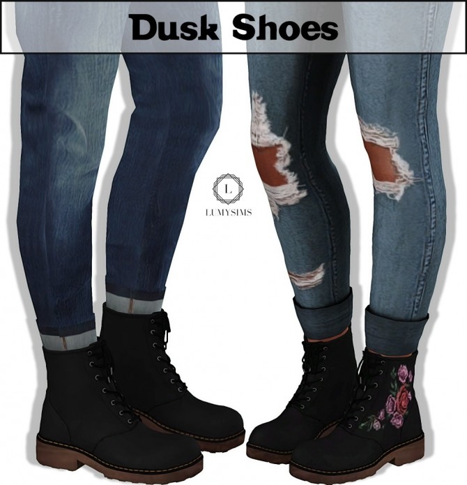 Sims 4 Dusk Shoes at Lumy Sims