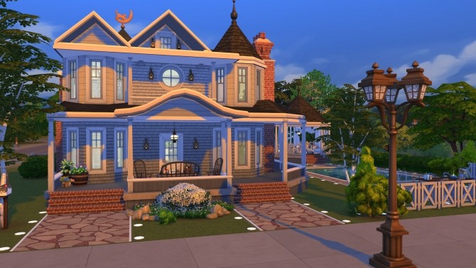 Sims 4 Renovated Victorian House by Kriint at TSR