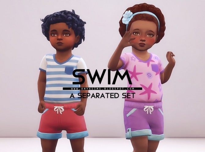 Sims 4 Swim a Separated Set at Onyx Sims