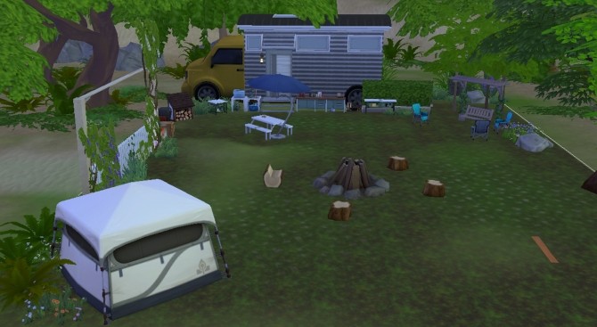 Sims 4 Camping insolite by valbreizh at Mod The Sims