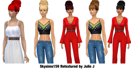 Sims 4 Skysims159 Hair Retextured at Julietoon – Julie J