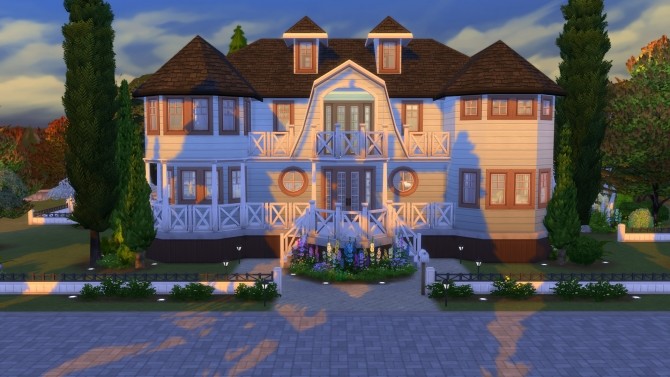 Sims 4 Shabby Chich House by Kriint at Mod The Sims