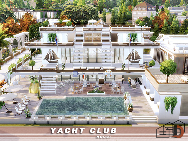 Sims 4 Yacht Club by Danuta720 at TSR