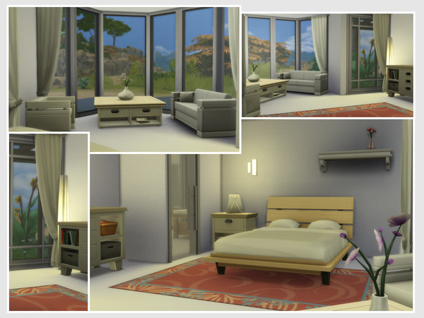 Sims 4 Galatea house by philo at TSR