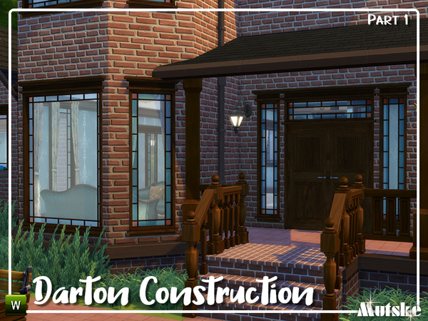 Sims 4 Darton Construction set Part 1 by mutske at TSR