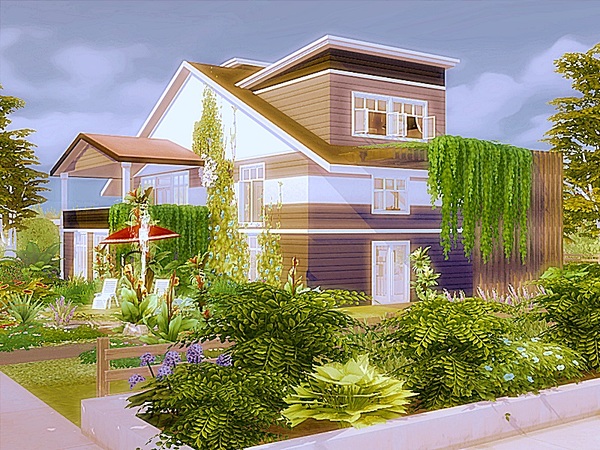 Sims 4 Jagna house by marychabb at TSR