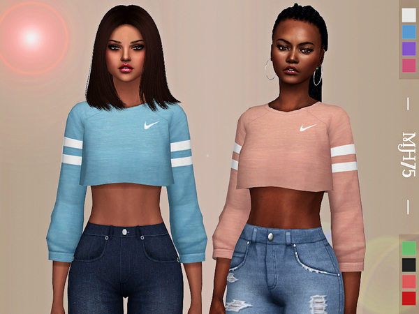 Sims 4 Athletix Top by Margeh 75 at TSR