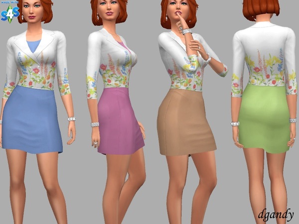 Sims 4 Vera outfit by dgandy at TSR