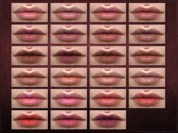 Sims 4 Endocrine Lipstick by RemusSirion at TSR