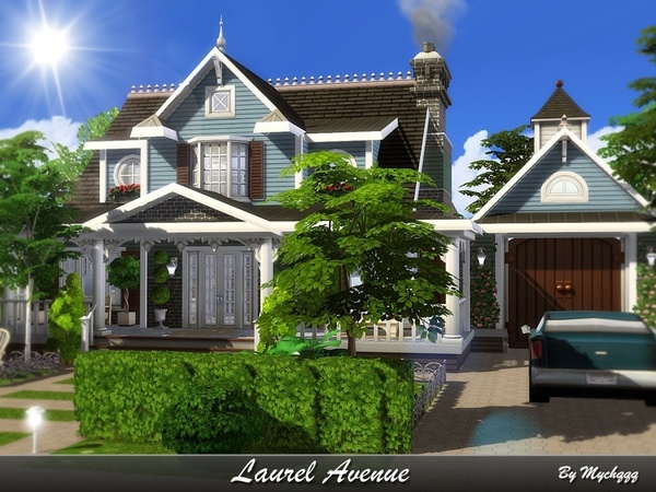 Sims 4 Laurel Avenue by MychQQQ at TSR