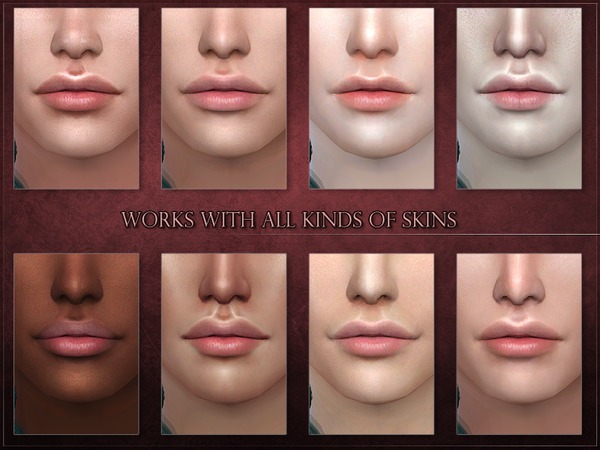 Sims 4 Endocrine Lipstick by RemusSirion at TSR